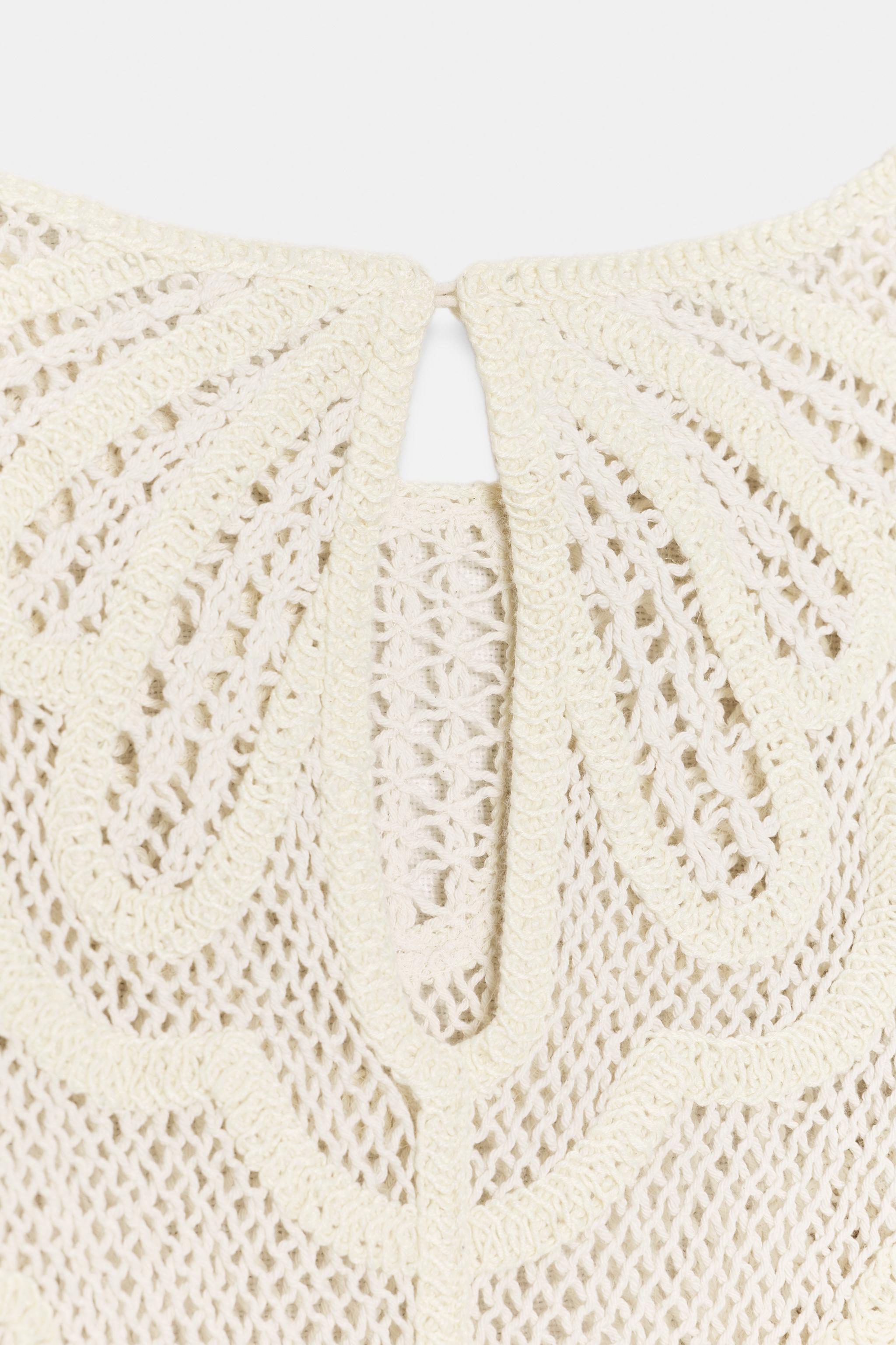CROCHET SHORT DRESS